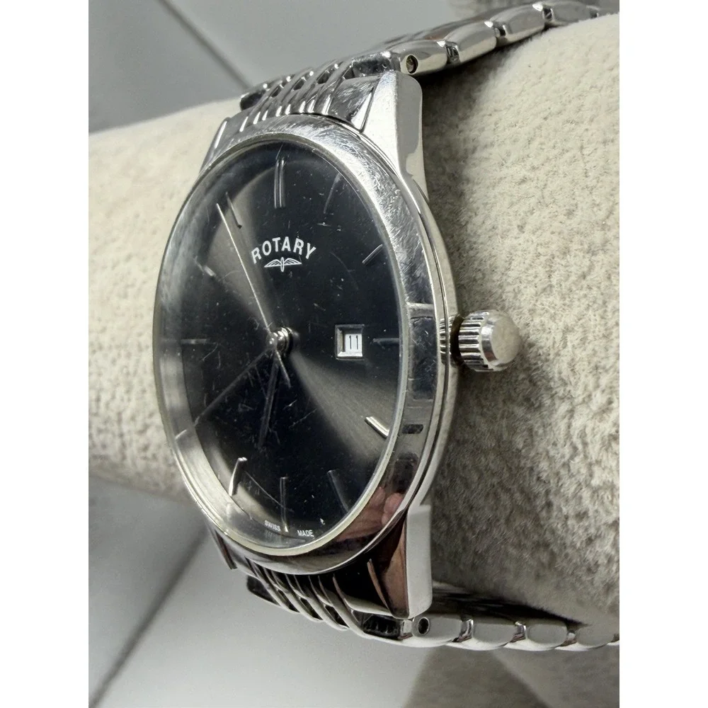 Rotary Windsor New Battery Mens Watch 34MM 7